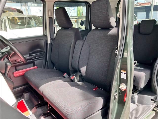 スペーシア ハイブリッドＧ　ユーザー買取　ＡＡ未出品　プッシュスタート　アイドリングストップ　ＥＴＣ　パワーモード　衝突被害軽減ブレーキ　車線逸脱警報　誤発信抑制機能　スズキセーフティサポート　社外ナビ（ＭＤＶ－Ｄ３０７ＢＴＬ）（14枚目）