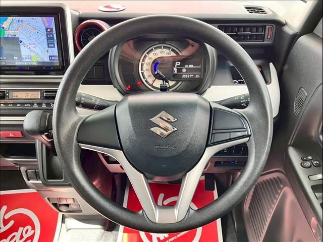 スペーシア ハイブリッドＧ　ユーザー買取　ＡＡ未出品　プッシュスタート　アイドリングストップ　ＥＴＣ　パワーモード　衝突被害軽減ブレーキ　車線逸脱警報　誤発信抑制機能　スズキセーフティサポート　社外ナビ（ＭＤＶ－Ｄ３０７ＢＴＬ）（15枚目）