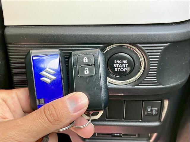 スペーシア ハイブリッドＧ　ユーザー買取　ＡＡ未出品　プッシュスタート　アイドリングストップ　ＥＴＣ　パワーモード　衝突被害軽減ブレーキ　車線逸脱警報　誤発信抑制機能　スズキセーフティサポート　社外ナビ（ＭＤＶ－Ｄ３０７ＢＴＬ）（30枚目）