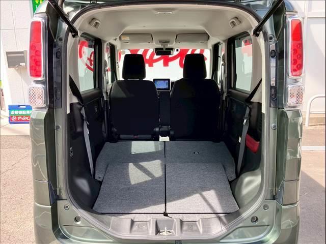 スペーシア ハイブリッドＧ　ユーザー買取　ＡＡ未出品　プッシュスタート　アイドリングストップ　ＥＴＣ　パワーモード　衝突被害軽減ブレーキ　車線逸脱警報　誤発信抑制機能　スズキセーフティサポート　社外ナビ（ＭＤＶ－Ｄ３０７ＢＴＬ）（40枚目）