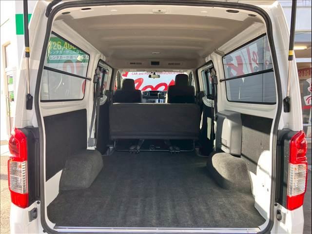 NV350キャラバンバン ロングDXターボ EXパッケージ エマージェンシーブレーキ 横滑り防止 電動格納ミラー 日産純正オーディオ ETC キー2コ(38枚目)