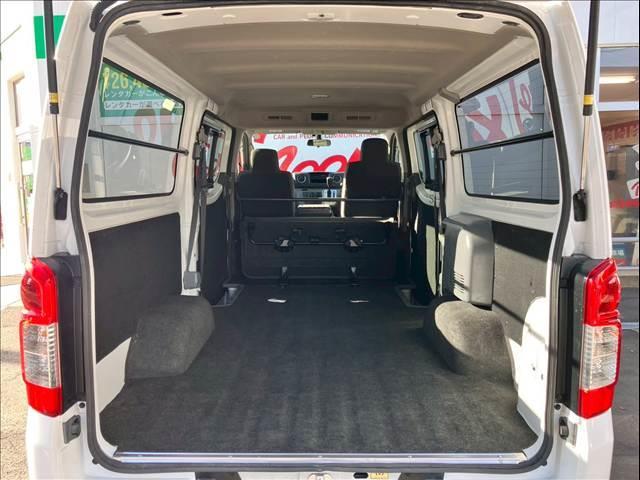 NV350キャラバンバン ロングDXターボ EXパッケージ エマージェンシーブレーキ 横滑り防止 電動格納ミラー 日産純正オーディオ ETC キー2コ(39枚目)