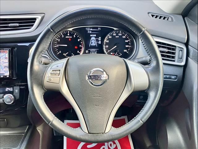 エクストレイル ２０Ｘ　エマージェンシーブレーキ　パッケージ　４ＷＤ　エマージェンシーブレーキ　バックモニター　シートヒーター　純正後付ナビ（ＨＣ３０９Ｄ－Ａ）　３列シート　７人乗り　パワーステアリング　パワーウィンドウ　オートエアコン　　後席モニター（15枚目）