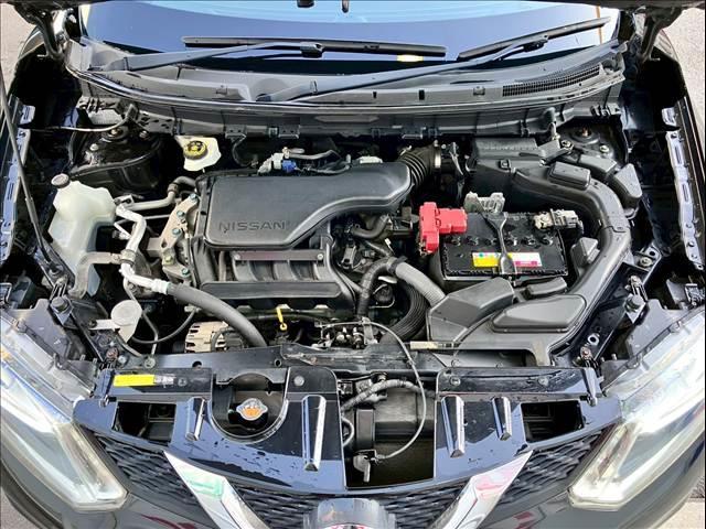 エクストレイル ２０Ｘ　エマージェンシーブレーキ　パッケージ　４ＷＤ　エマージェンシーブレーキ　バックモニター　シートヒーター　純正後付ナビ（ＨＣ３０９Ｄ－Ａ）　３列シート　７人乗り　パワーステアリング　パワーウィンドウ　オートエアコン　　後席モニター（50枚目）