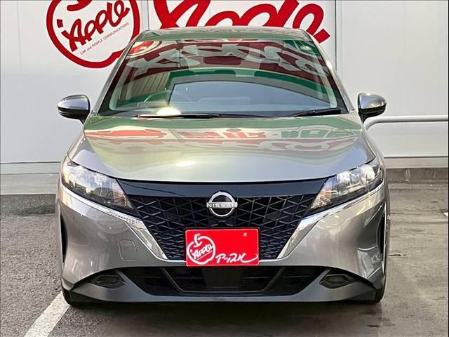 ノート X FOUR キー2コ ETC シートヒーター ステアリングヒーター 全方位運転支援システム(エマージェンシーブレーキ 車線逸脱防止支援システム) Bluetooth接続 社外ナビ(AVN-LBS01)(5枚目)