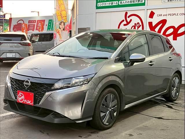 ノート X FOUR キー2コ ETC シートヒーター ステアリングヒーター 全方位運転支援システム(エマージェンシーブレーキ 車線逸脱防止支援システム) Bluetooth接続 社外ナビ(AVN-LBS01)(6枚目)