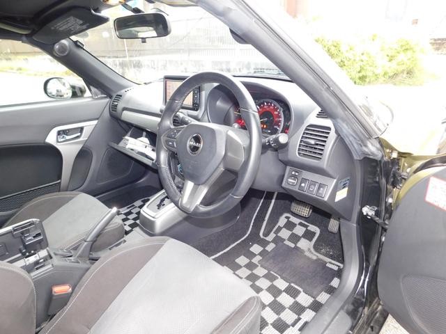 コペン エクスプレイ　Ｓ　スマート／禁煙車／ナビＴＶ／ドラレコ／ＥＴＣ／ビルシュタインショック／１６インチアルミ／革ハンドル／ＬＥＤヘッドランプ／インタークーラーターボ（32枚目）