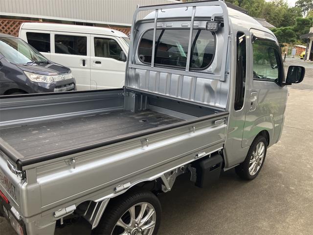 ハイゼットトラック 　ジャンボカスタム　三方開　ＣＶＴ　衝突被害軽減システム　クリアランスソナー　スマートキー　アイドリングストップ　電動格納ミラー　アルミホイール　ＥＳＣ　エアコン　パワーウィンドウ　運転席エアバッグ（8枚目）