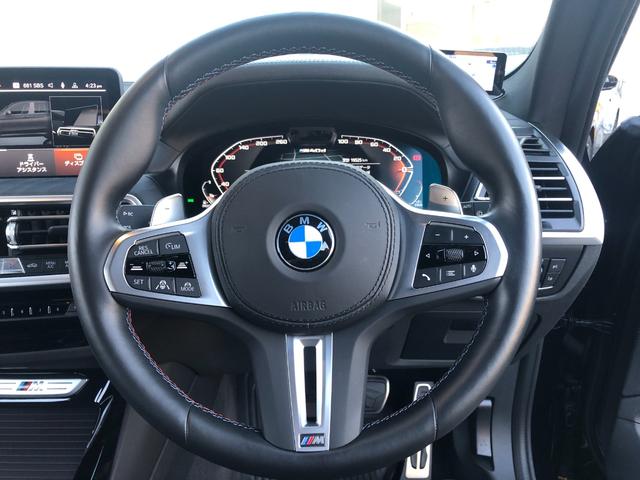 Ｘ３ Ｍ４０ｄ　仕入車両・ファストトラックＰＫＧ・２０インチＡｐｐｌｅＣａｒＰｌａｙ・アンビエントライト・全方位カメラ・レッドキャリパー・Ｍスポーツシート・ヘッドＵＰディスプレイ・純正ＴＶ・・電動シート・ミラーＥＴＣ（29枚目）
