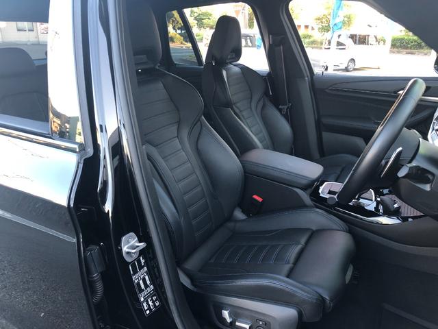 Ｘ３ Ｍ４０ｄ　仕入車両・ファストトラックＰＫＧ・２０インチＡｐｐｌｅＣａｒＰｌａｙ・アンビエントライト・全方位カメラ・レッドキャリパー・Ｍスポーツシート・ヘッドＵＰディスプレイ・純正ＴＶ・・電動シート・ミラーＥＴＣ（34枚目）
