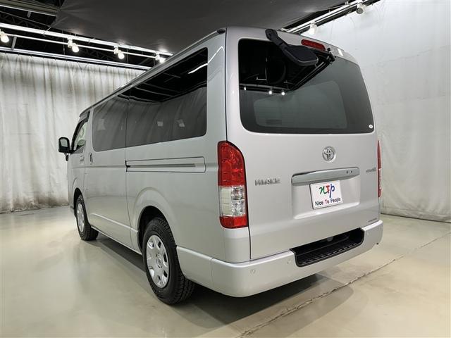 ハイエースバン ロングスーパーＧＬ　衝突被害軽減システム　メモリーナビ　フルセグ　ＥＴＣ　ドラレコ　ＣＤ　ミュージックプレイヤー接続可　ＤＶＤ再生　ＬＥＤヘッドランプ　スマートキー　キーレス　ディーゼル（5枚目）