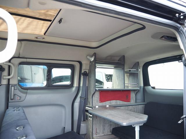 ＮＶ２００バネットワゴン 　インディアンキャンパー製ジェロニモ／ポップアップキャンピング／ＦＦヒーター／３５０Ｗインバーター／サブバッテリー／走行充電／外部電源・充電（14枚目）