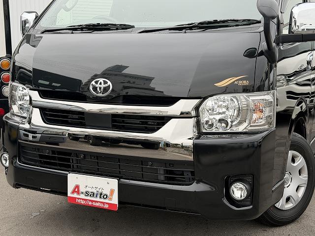 ハイエースバン  Kworks製オーロラエクスクルーシブ/ファイブスター/ケイワークス/4WD/リチウム300A/スポットエアコン/FFヒーター/ソーラーパネル/インバーター/冷蔵庫/インナーミラー/パノラミックビュー(2枚目)