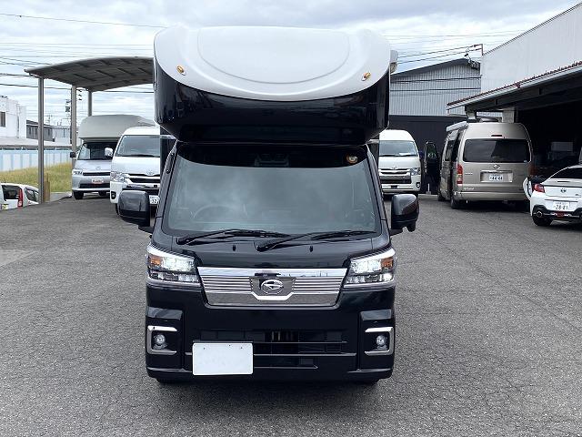 ハイゼットトラック JPスターHAPPY1プラス/4WD/12Vエアコン/FFヒーター/冷蔵庫/リチウムBT400AH/電子レンジ/リアTV/MAXファン/前後スタビライザー/JPオプションAW/JPBOX/強化ブレーキ(6枚目)