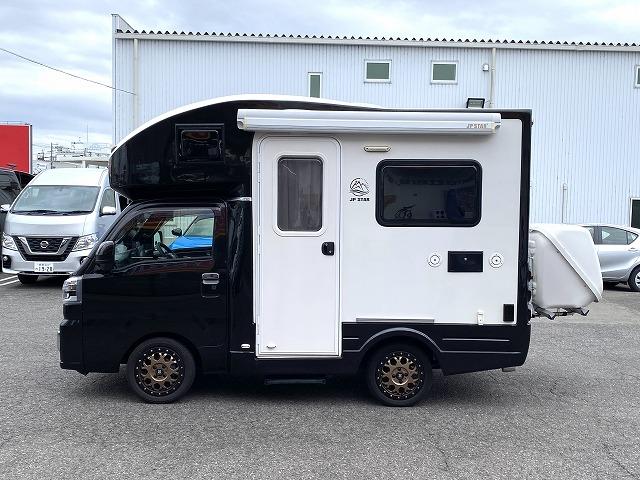 ハイゼットトラック JPスターHAPPY1プラス/4WD/12Vエアコン/FFヒーター/冷蔵庫/リチウムBT400AH/電子レンジ/リアTV/MAXファン/前後スタビライザー/JPオプションAW/JPBOX/強化ブレーキ(9枚目)