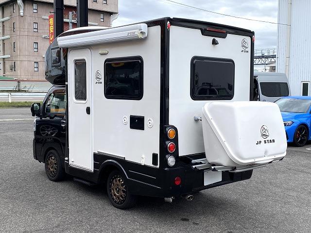 ハイゼットトラック JPスターHAPPY1プラス/4WD/12Vエアコン/FFヒーター/冷蔵庫/リチウムBT400AH/電子レンジ/リアTV/MAXファン/前後スタビライザー/JPオプションAW/JPBOX/強化ブレーキ(13枚目)
