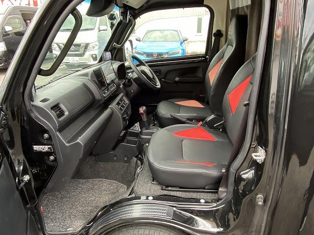 ハイゼットトラック JPスターHAPPY1プラス/4WD/12Vエアコン/FFヒーター/冷蔵庫/リチウムBT400AH/電子レンジ/リアTV/MAXファン/前後スタビライザー/JPオプションAW/JPBOX/強化ブレーキ(25枚目)