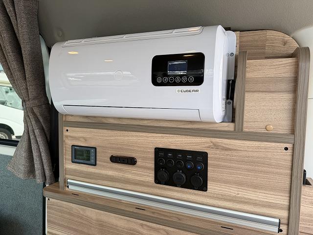 タウンエースバン キャンパー鹿児島製リベロCS/4WD/リチウム200A/12Vエアコン/750Wインバーター/パナソニックフローティングナビ/バックミラーモニター/前後ドラレコ/ユーザー買取/ワンオーナー(23枚目)