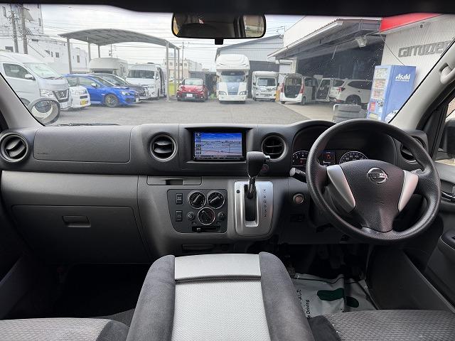 ＮＶ３５０キャラバンバン 　バンテック新潟製ＶＲ４７０／４ナンバーキャンピング／２段ベッドマット／ロングスライドシート／シンクシャワー／後席ｔＶモニター／ナビ／フルセグ（30枚目）