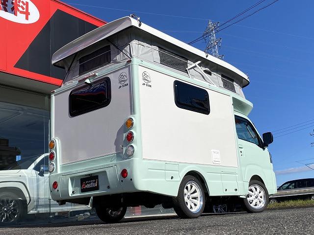 ハイゼットトラック JPスターHAPPY1プラスCITY/4WD/ポップアップルーフ車/12Vエアコン/冷蔵庫/リチウムBT200AH/JPWIDEホイール/エバスFFヒーター/ソーラーパネル/ステップライト(5枚目)
