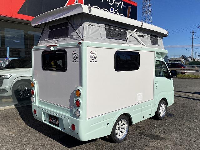 ハイゼットトラック JPスターHAPPY1プラスCITY/4WD/ポップアップルーフ車/12Vエアコン/冷蔵庫/リチウムBT200AH/JPWIDEホイール/エバスFFヒーター/ソーラーパネル/ステップライト(13枚目)