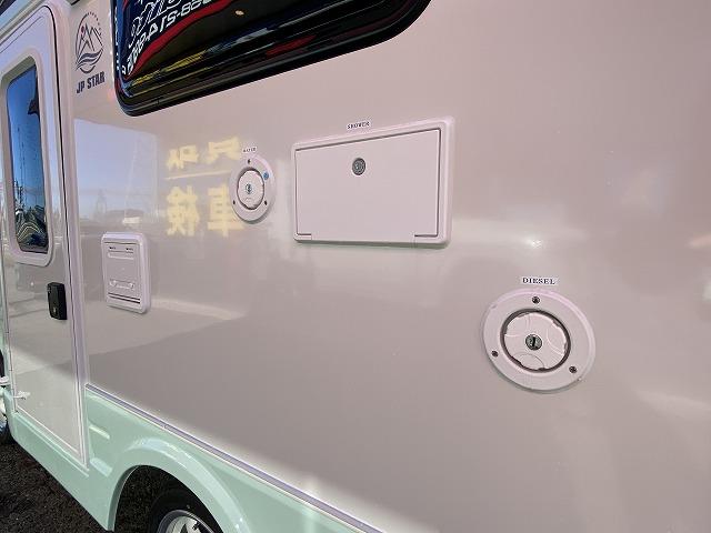 ハイゼットトラック JPスターHAPPY1プラスCITY/4WD/ポップアップルーフ車/12Vエアコン/冷蔵庫/リチウムBT200AH/JPWIDEホイール/エバスFFヒーター/ソーラーパネル/ステップライト(18枚目)