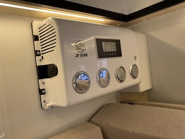 ハイゼットトラック JPスターHAPPY1プラスCITY/4WD/ポップアップルーフ車/12Vエアコン/冷蔵庫/リチウムBT200AH/JPWIDEホイール/エバスFFヒーター/ソーラーパネル/ステップライト(35枚目)