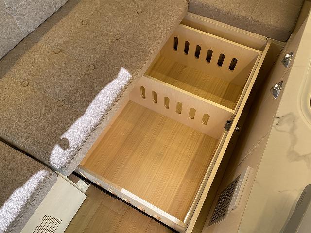 ハイゼットトラック JPスターHAPPY1プラスCITY/4WD/ポップアップルーフ車/12Vエアコン/冷蔵庫/リチウムBT200AH/JPWIDEホイール/エバスFFヒーター/ソーラーパネル/ステップライト(40枚目)