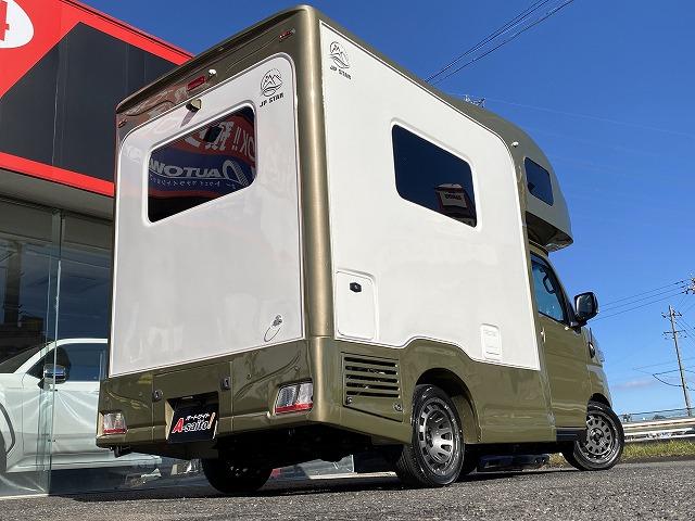 アトレー 　ＪＰスターＨＡＰＰＹ１ターボ／新車／４ＷＤ／ルームエアコン／リチウムＢＴ４００Ａｈ／１７５Ｗソーラーパネル／ベバストＦＦヒーター／２２Ｌ冷蔵庫／電動サイドオーニング／ＪＰスターワイドＡＷ／ＭＡＸＦＡＮ（4枚目）