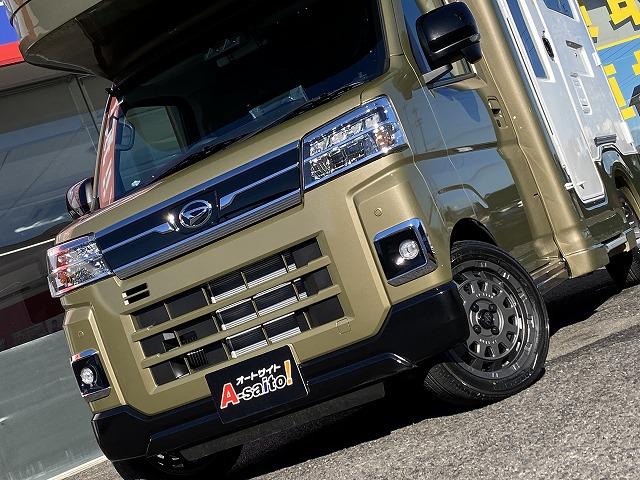 アトレー 　ＪＰスターＨＡＰＰＹ１ターボ／新車／４ＷＤ／ルームエアコン／リチウムＢＴ４００Ａｈ／１７５Ｗソーラーパネル／ベバストＦＦヒーター／２２Ｌ冷蔵庫／電動サイドオーニング／ＪＰスターワイドＡＷ／ＭＡＸＦＡＮ（6枚目）