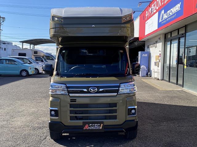 アトレー 　ＪＰスターＨＡＰＰＹ１ターボ／新車／４ＷＤ／ルームエアコン／リチウムＢＴ４００Ａｈ／１７５Ｗソーラーパネル／ベバストＦＦヒーター／２２Ｌ冷蔵庫／電動サイドオーニング／ＪＰスターワイドＡＷ／ＭＡＸＦＡＮ（8枚目）