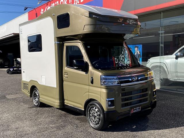 アトレー 　ＪＰスターＨＡＰＰＹ１ターボ／新車／４ＷＤ／ルームエアコン／リチウムＢＴ４００Ａｈ／１７５Ｗソーラーパネル／ベバストＦＦヒーター／２２Ｌ冷蔵庫／電動サイドオーニング／ＪＰスターワイドＡＷ／ＭＡＸＦＡＮ（12枚目）