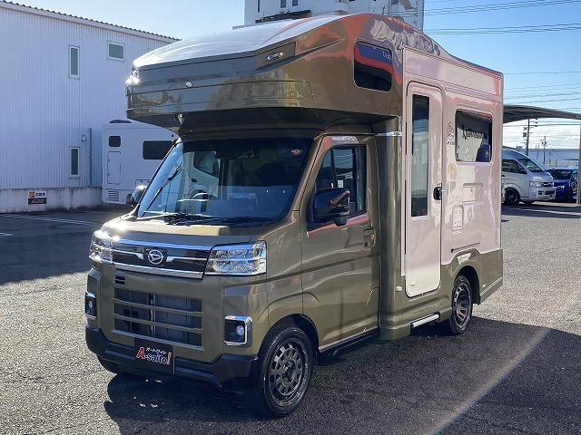 アトレー 　ＪＰスターＨＡＰＰＹ１ターボ／新車／４ＷＤ／ルームエアコン／リチウムＢＴ４００Ａｈ／１７５Ｗソーラーパネル／ベバストＦＦヒーター／２２Ｌ冷蔵庫／電動サイドオーニング／ＪＰスターワイドＡＷ／ＭＡＸＦＡＮ（13枚目）