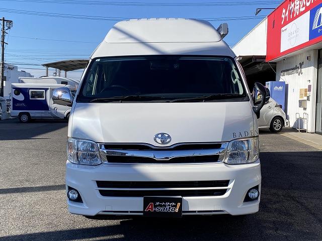 ハイエースバン 　トイファクトリー製バーデングランデ／アルタモーダ／４ＷＤ／エアサス／リアスタビライザー／エアロソーラー／ＦＦヒーター／シンク／冷蔵庫／サイドオーニング（30枚目）