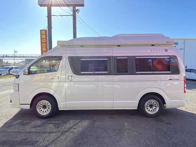 ハイエースバン 　トイファクトリー製バーデングランデ／アルタモーダ／４ＷＤ／エアサス／リアスタビライザー／エアロソーラー／ＦＦヒーター／シンク／冷蔵庫／サイドオーニング（33枚目）