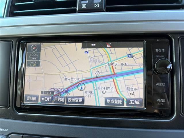 ランドクルーザープラド ＴＸ　４ＷＤ　純正ＳＤナビ　禁煙車　バックカメラ　クルーズコントロール　Ｂｌｕｅｔｏｏｔｈ　フルセグＴＶ　ＥＴＣ　ＬＥＤヘッドライト　ヒルディセントコントロール　スマートキー　純正１７インチアルミホイール（4枚目）