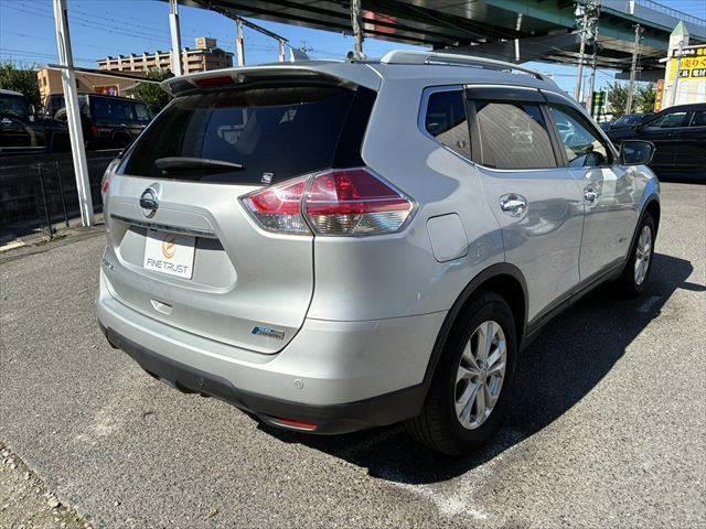 エクストレイル ２０Ｘ　ハイブリッド　エマージェンシーブレーキＰ　４ＷＤ　禁煙車　純正ＳＤナビ　バックカメラ　Ｂｌｕｅｔｏｏｔｈ　フルセグＴＶ　シートヒーター　オートエアコン　ルーフレール　ＥＴＣ　純正１７インチアルミホイール　スマートキー　電動格納ミラー（19枚目）