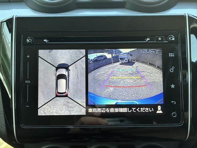 スイフト ＲＳｔ　純正メモリーナビ　全周囲カメラ　シートヒーター　フルセグＴＶ　ＢＢＳアルミホイール　ＨＫＳマフラー　ＥＴＣ　Ｂｌｕｅｔｏｏｔｈ　パドルシフト　ＬＥＤヘッドライト　スマートキー　電動格納ミラー（6枚目）