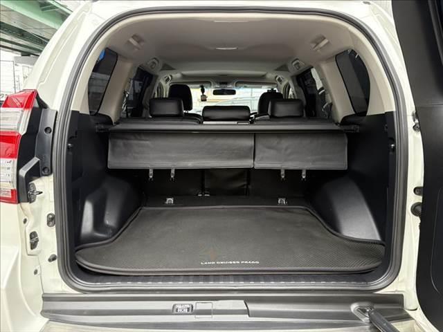ランドクルーザープラド TX 4WD ディーゼル サンルーフ SDナビ バックカメラ クルーズコントロール フルセグTV ブルートゥース スマートキー LEDヘッドライト ETC 純正17インチアルミホイール フォグ オートAC(12枚目)