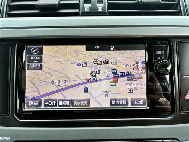 ランドクルーザープラド TX 4WD 純正SDナビ バックカメラ Bluetooth フルセグTV 禁煙車 LEDヘッドライト スマートキー 盗難防止装置 LEDヘッドライト コーナーセンサー ヘッドライトウォッシャー(4枚目)