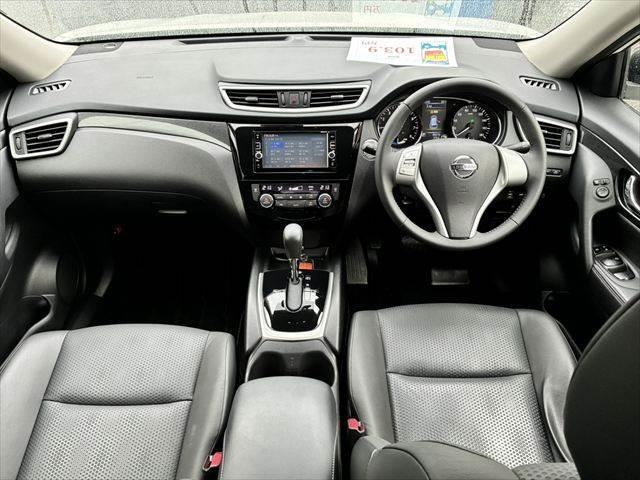 エクストレイル 20X ハイブリッド エマージェンシーブレーキP NISMOフルエアロ 4WD 本革シート 禁煙車 純正SDナビ バックカメラ フルセグ Bluetooth LEDヘッドライト シートヒーター 衝突軽減ブレーキ ETC スマートキー オートエアコン(3枚目)