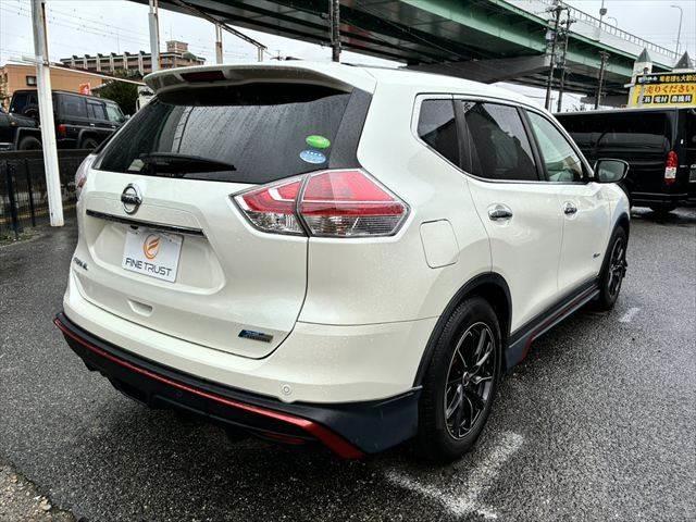 エクストレイル 20X ハイブリッド エマージェンシーブレーキP NISMOフルエアロ 4WD 本革シート 禁煙車 純正SDナビ バックカメラ フルセグ Bluetooth LEDヘッドライト シートヒーター 衝突軽減ブレーキ ETC スマートキー オートエアコン(18枚目)