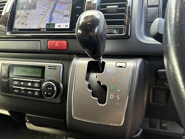 ハイエースバン ロングスーパーGL モデリスタフロントエアロ 15インチアルミホイール セーフティセンス バックカメラ ETC SDナビ Bluetooth フルセグ ハーフレザーシート 両側スライドドア オートハイビーム 盗難防止装置(35枚目)