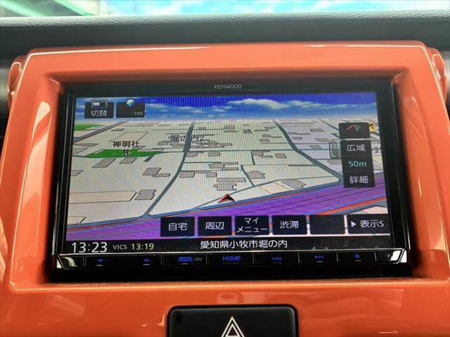 ハスラー Ｇ　４ＷＤ　純正メモリーナビ　バックカメラ　ＵＳＢポート　Ｂｌｕｅｔｏｏｔｈ　フルセグＴＶ　ＥＴＣ　スマートキー　シートヒーター　衝突軽減ブレーキ　アイドリングストップ　ＨＩＤヘッドライト　電動格納ミラー（4枚目）