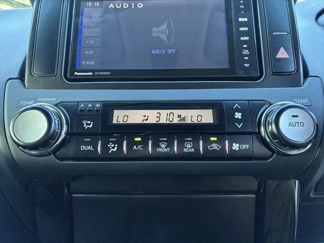 ランドクルーザープラド TX SDナビ バックカメラ 禁煙車 ルーフレール ETC フルセグTV LEDヘッドライト Bluetooth 純正17インチアルミホイール スマートキー CDチェンジャー フォグランプ 電動格納ミラー(37枚目)