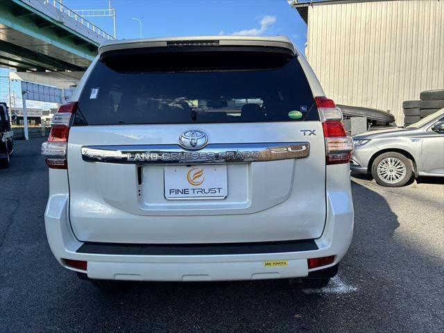 ランドクルーザープラド TX 4WD ディーゼル純正17インチアルミホイール バックカメラ 純正SDナビ ETC ブルートゥース フルセグTV LEDヘッドライト スマートキー ヒルディセントコントロール 盗難防止装置(20枚目)