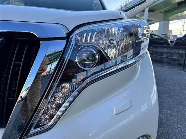 ランドクルーザープラド TX 4WD ディーゼル純正17インチアルミホイール バックカメラ 純正SDナビ ETC ブルートゥース フルセグTV LEDヘッドライト スマートキー ヒルディセントコントロール 盗難防止装置(23枚目)