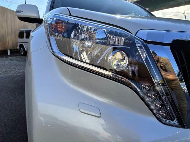 ランドクルーザープラド TX 4WD ディーゼル純正17インチアルミホイール バックカメラ 純正SDナビ ETC ブルートゥース フルセグTV LEDヘッドライト スマートキー ヒルディセントコントロール 盗難防止装置(32枚目)