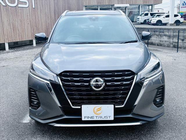 キックス Ｘ　禁煙車　純正９インチナビ　全周囲カメラ　レーダークルーズコントロール　フルセグＴＶ　ハーフレザーシート　ＬＥＤヘッドライト　スマートキー　衝突軽減ブレーキ　コーナーセンサー（14枚目）