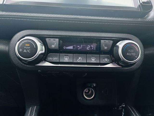 キックス Ｘ　禁煙車　純正９インチナビ　全周囲カメラ　レーダークルーズコントロール　フルセグＴＶ　ハーフレザーシート　ＬＥＤヘッドライト　スマートキー　衝突軽減ブレーキ　コーナーセンサー（34枚目）